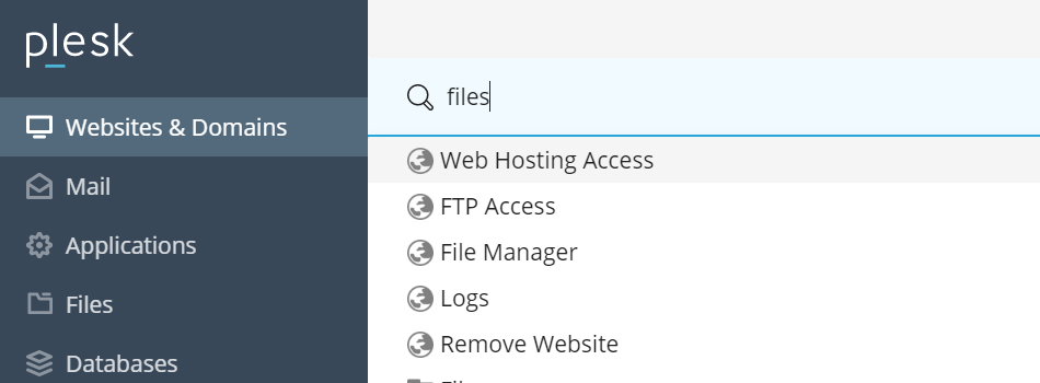 Quickly find what you need