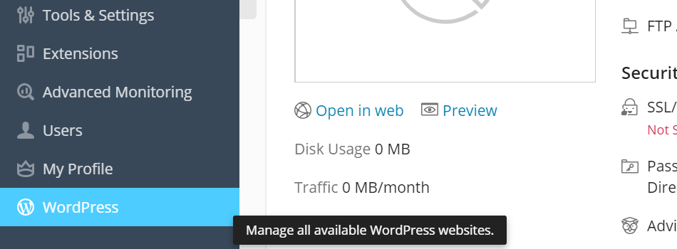 Install WordPress